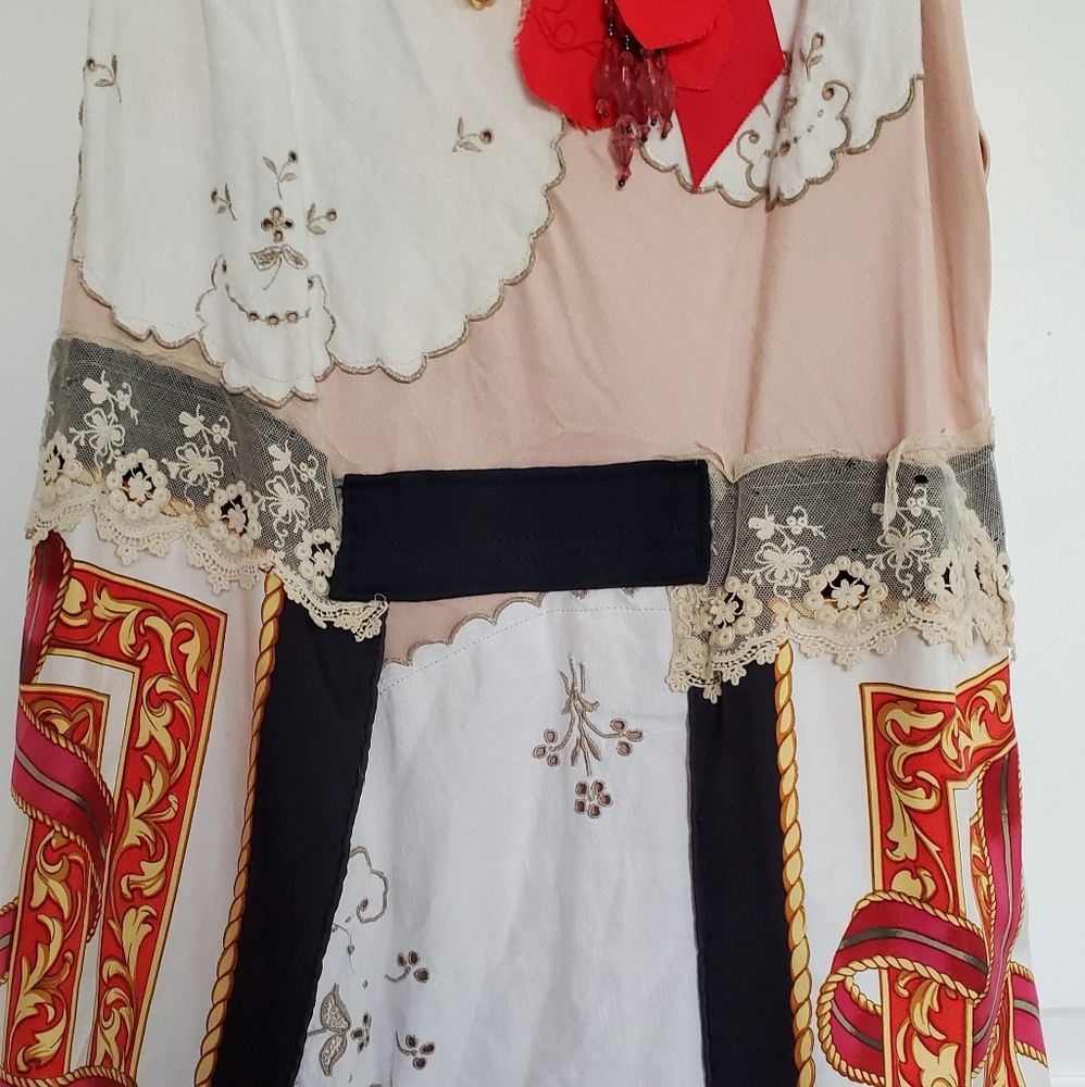 Salvatore Ferragamo silk scarf dress - Picture 1 of 11